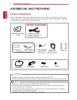 Предварительный просмотр 4 страницы LG 34UM57 Owner'S Manual