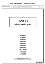 Preview for 16 page of LG 34WL550 Service Manual