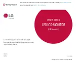 LG 35BN75C Owner'S Manual preview