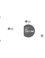 Предварительный просмотр 1 страницы LG 360 CAM User Manual