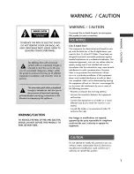 Предварительный просмотр 2 страницы LG 37LB1DA -  - 37" LCD TV Owner'S Manual