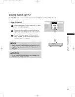 Предварительный просмотр 28 страницы LG 37LB1DA -  - 37" LCD TV Owner'S Manual