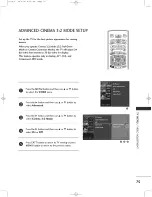 Предварительный просмотр 76 страницы LG 37LB1DA -  - 37" LCD TV Owner'S Manual