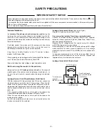 Предварительный просмотр 3 страницы LG 37LC2D Series Service Manual