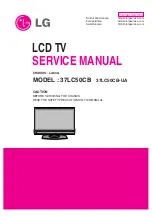 LG 37LC50CB Service Manual preview