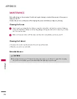 Preview for 76 page of LG 37LC6D Owner'S Manual