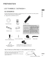 Предварительный просмотр 5 страницы LG 37LD6 Series Owner'S Manual