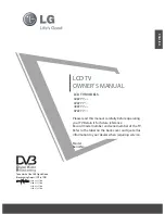 Preview for 1 page of LG 37LF77 Series Owner'S Manual