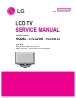 LG 37LG3000 Service Manual предпросмотр