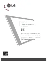 Предварительный просмотр 1 страницы LG 37LG53 Series Owner'S Manual