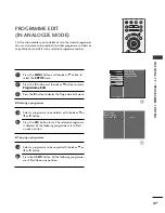 Preview for 49 page of LG 37LG55 Series Owner'S Manual