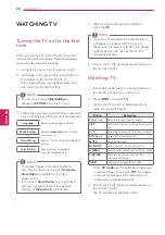 Preview for 22 page of LG 37LN530B Owner'S Manual