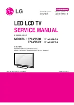 LG 37LV5500 Service Manual предпросмотр