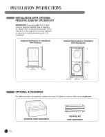 Preview for 10 page of LG 3828EL3004L User Manual