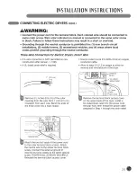 Preview for 21 page of LG 3828EL3004L User Manual