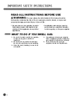 Preview for 4 page of LG 3828EL3004T User'S Manual & Installation Instructions