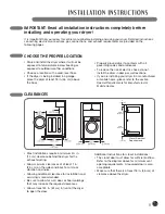 Preview for 9 page of LG 3828EL3004T User'S Manual & Installation Instructions