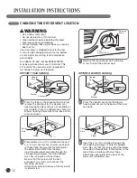Preview for 12 page of LG 3828EL3004T User'S Manual & Installation Instructions