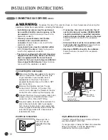 Предварительный просмотр 16 страницы LG 3828EL3004T User'S Manual & Installation Instructions