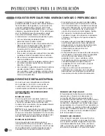 Предварительный просмотр 60 страницы LG 3828EL3004T User'S Manual & Installation Instructions