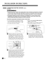 Предварительный просмотр 20 страницы LG 3828EL3010T Owner'S Manual