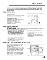 Предварительный просмотр 25 страницы LG 3828EL3010T Owner'S Manual