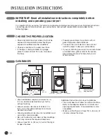 Предварительный просмотр 10 страницы LG 3828EL3010Y User'S Manual & Installation Instructions