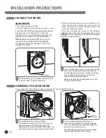 Предварительный просмотр 12 страницы LG 3828EL3010Y User'S Manual & Installation Instructions