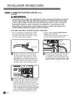 Предварительный просмотр 20 страницы LG 3828EL3010Y User'S Manual & Installation Instructions