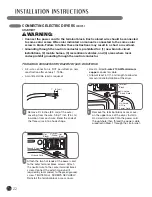 Предварительный просмотр 22 страницы LG 3828EL3010Y User'S Manual & Installation Instructions