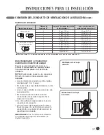 Предварительный просмотр 57 страницы LG 3828EL3010Y User'S Manual & Installation Instructions