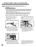 Предварительный просмотр 62 страницы LG 3828EL3010Y User'S Manual & Installation Instructions