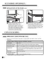 Предварительный просмотр 82 страницы LG 3828EL3010Y User'S Manual & Installation Instructions