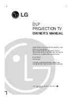 Preview for 1 page of LG 3828VA0531D Owner'S Manual