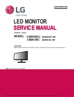 LG 38BK95C Service Manual предпросмотр