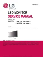 Предварительный просмотр 1 страницы LG 38CB99 Service Manual