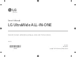 LG 38CL900G Owner'S Manual preview