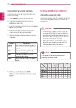 Предварительный просмотр 19 страницы LG 38WR50MS Owner'S Manual