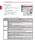 Предварительный просмотр 39 страницы LG 38WR50MS Owner'S Manual