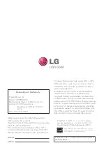 Предварительный просмотр 72 страницы LG 38WR50MS Owner'S Manual