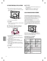 Предварительный просмотр 126 страницы LG 39LB56 Series Owner'S Manual