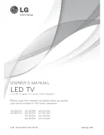 LG 39LN5300 Owner'S Manual preview