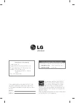 Preview for 42 page of LG 39LY340H Owner'S Manual