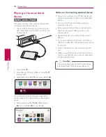 Предварительный просмотр 36 страницы LG 3D Blu-ray LHB655 Owner'S Manual