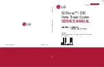 LG 3D Blu-ray LHB655 Service Manual предпросмотр