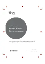 Preview for 1 page of LG 40UH62 Series Safety And Reference