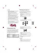 Предварительный просмотр 269 страницы LG 40UH62 Series Safety And Reference