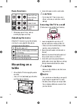 Предварительный просмотр 14 страницы LG 40UH63 Series Owner'S Manual