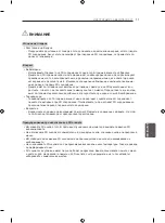 Preview for 239 page of LG 42LA7909-ZA Owner'S Manual