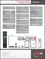 Предварительный просмотр 2 страницы LG 42LB1DRA Specifications